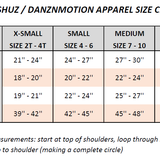 DANSHUZ 21113C CLARA GIRLS LOW V-BACK CAP SLEEVE LEOTARD