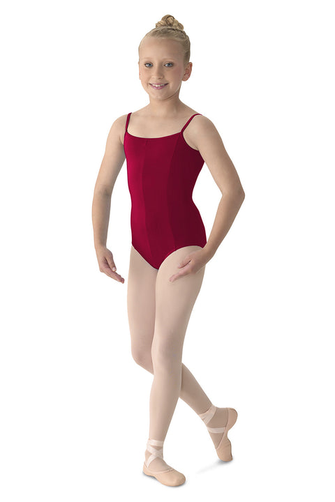 MIRELLA M207C PRINCESS SEAM V-FRONT CAMISOLE LEOTARD