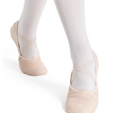 CAPEZIO 2027C GIRLS LEATHER JULIET BALLET SHOE