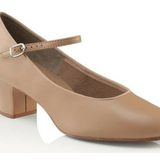 CAPEZIO 459 WOMEN SUEDE JR. FOOTLIGHT CHARACTER SHOE