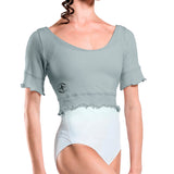 WEAR MOI NAYA WOMEN COMFORTABLE CUT SHORT SLEEVE CROP TOP