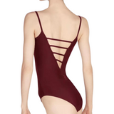 WEAR MOI ANGELIQUE WOMEN CLASSIC PINCH UNADORNED FRONT CAMISOLE LEOTARD