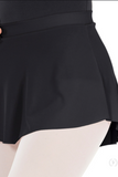 EUROTARD 06121 WOMEN HIGH LOW PULL ON MINI BALLET SKIRT