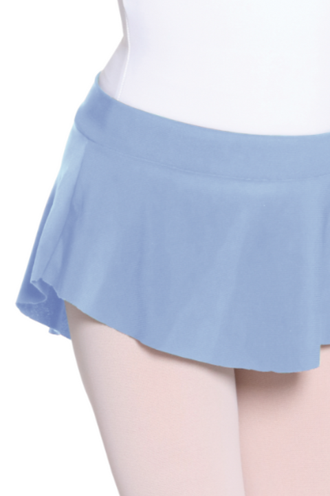 EUROTARD 06121C GIRLS HIGH LOW PULL ON MINI BALLET SKIRT