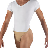 WEAR MOI IVAN MEN SHORT SLEEVE V-NECK LEOTARD