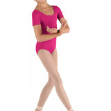 BLOCH CL5402 BALLET GIRL'S SHORT SLEEVE LEOTARD