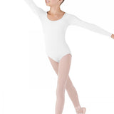 BLOCH CL5609 GIRLS MEGLIO LONG SLEEVE LEOTARD