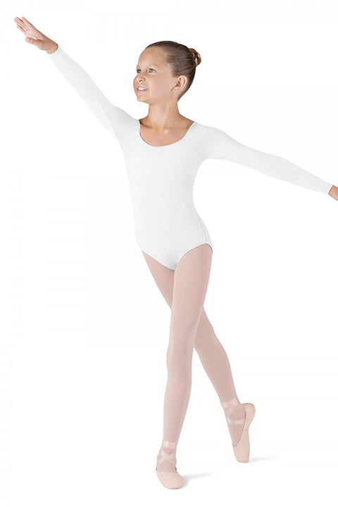 BLOCH CL5609 GIRLS MEGLIO LONG SLEEVE LEOTARD