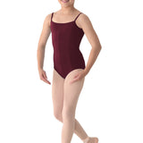 MIRELLA M207C GIRLS  PRINCESS SEAM V-FRONT CAMISOLE LEOTARD