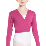 WEAR MOI CARMEN GIRLS KNITTED WRAP SWEATER