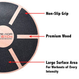 SUPERIOR STRETCH BALANCE BOARD ROUND BOARD
