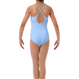 MIRELLA M1240C GIRLS DITSY FLORAL CAMISOLE LEOTARD