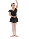 BLOCH CR5161 GIRLS OLESIA PULL-ON GEORGETE SEQUIN SKIRT