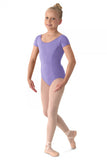 MIRELLA M515C GIRLS CAP SLEEVE LEOTARD