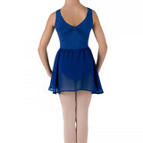 BLOCH CR5110 GIRLS BARRE MOCK WRAP BALLET SKIRT