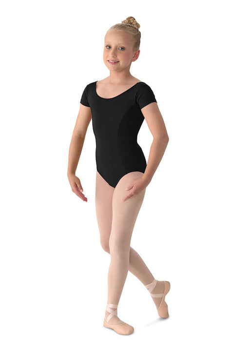 MIRELLA M515CD GIRLS CLASSIC CAP SLEEVE LEOTARD