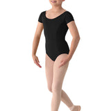 MIRELLA M515C GIRLS CAP SLEEVE LEOTARD