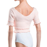 WEAR MOI NAYA WOMEN COMFORTABLE CUT SHORT SLEEVE CROP TOP