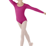 BLOCH CL5609 GIRLS MEGLIO LONG SLEEVE LEOTARD