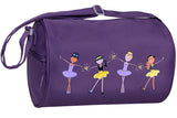 HORIZON 5002 MY GALS PRINTED DANCERS PURPLE DUFFEL