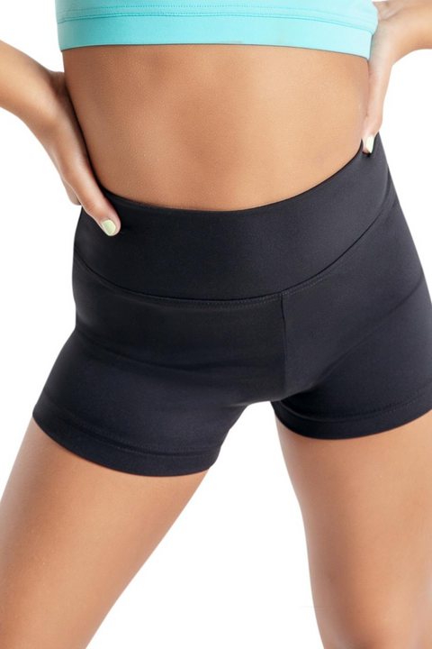 CAPEZIO TB131C HIGH WAISTED SHORT GIRLS