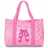 DANSHUZ B951 QUILTED ON POINTE DUFFEL