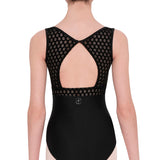 WEAR MOI AMALTEA WOMEN MICROFIBER YOKE TANK LEOTARD