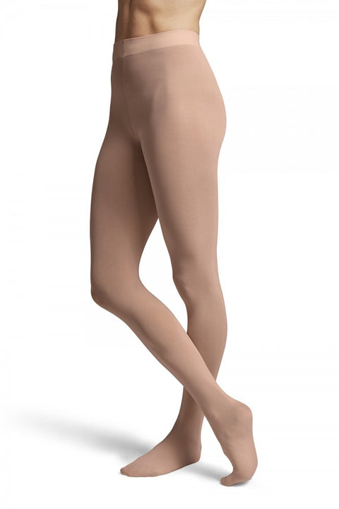 BLOCH T0981G GIRLS CONTOURSOFT FOOTED TIGHTS