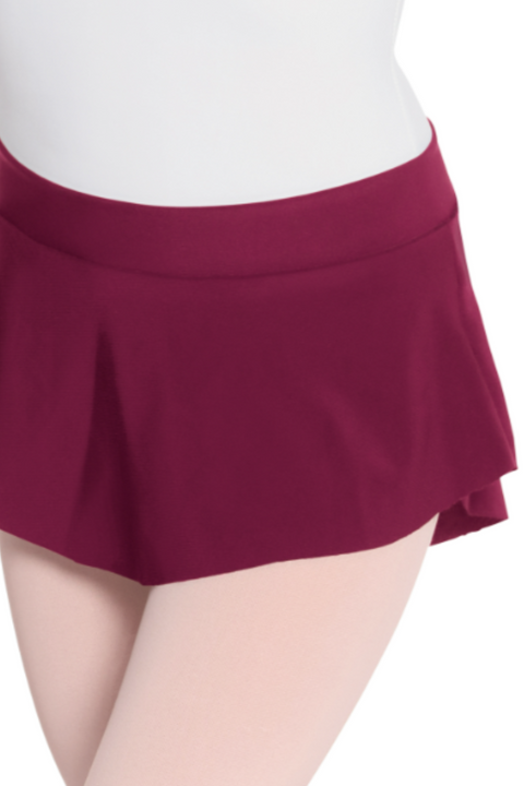 EUROTARD 06121C GIRLS HIGH LOW PULL ON MINI BALLET SKIRT