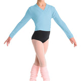 BLOCH CZ0999 GIRLS ELLA CROSSOVER CARDIGAN