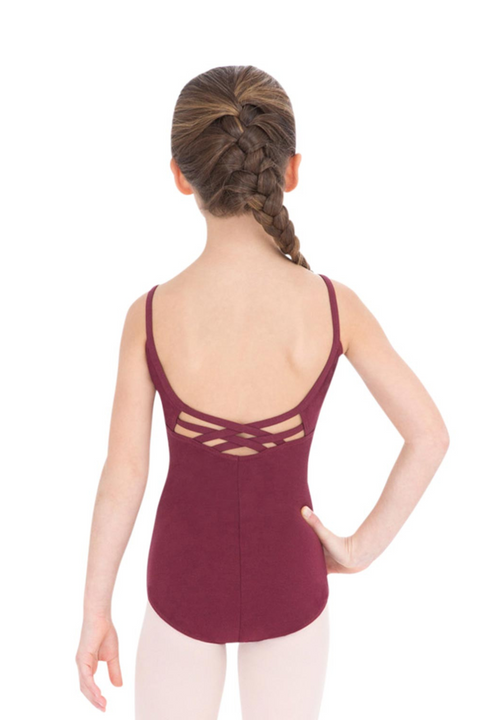 CAPEZIO CC102C V-NECK CAMISOLE LEOTARD GIRLS