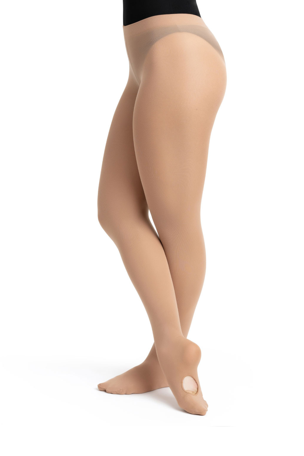 Capezion Ultra Soft Footless Tights with Elastic Waistband 1817
