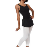 CAPEZIO 11459T GIRLS CURVED PULL ON SKIRT