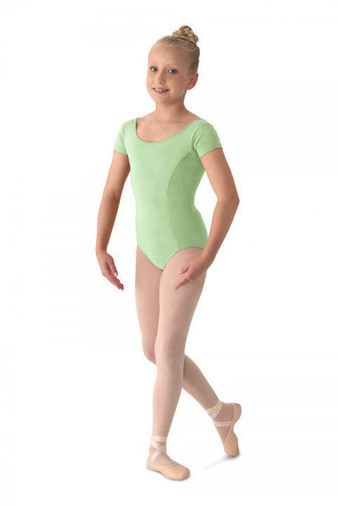 MIRELLA M515C GIRLS CAP SLEEVE LEOTARD