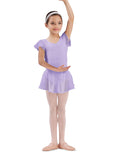 BLOCH CR5161 GIRLS OLESIA PULL-ON GEORGETE SEQUIN SKIRT