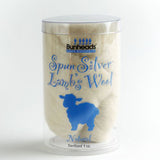 BUNHEADS BH400 SPUN SILVER LAMBS WOOL 1 OZ.