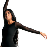 CAPEZIO MC832W LADIES MERYL STRAPPY BACK LONG SLEEVE LEOTARD