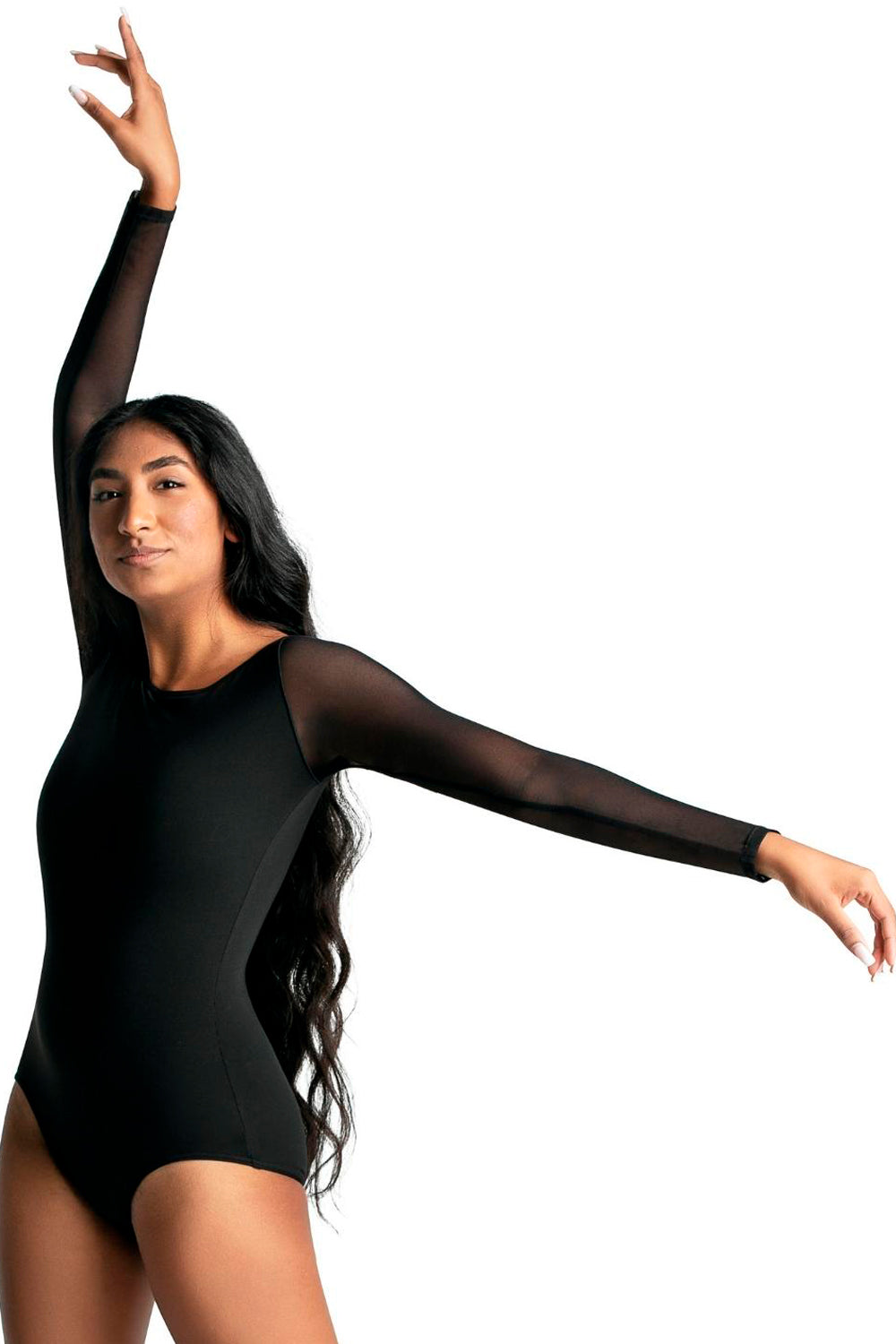 CAPEZIO MC832W LADIES MERYL STRAPPY BACK LONG SLEEVE LEOTARD