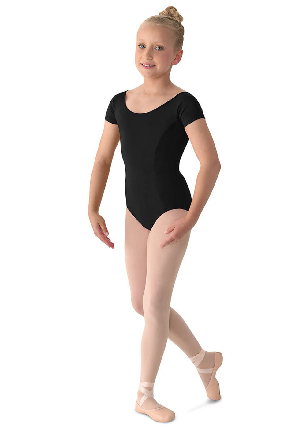 M515CD GIRLS CLASSIC CAP SLEEVE LEOTARD-MIRELLA