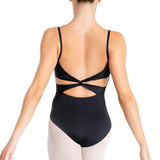 CAPEZIO LADIES MC102 EYE-CATCHING TWIST BACK CAMISOLE LEOTARD