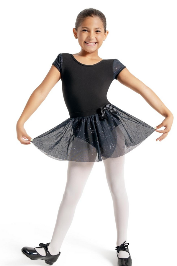 CAPEZIO 11887C GIRLS GLITTER GLAM PULL ON SKIRT