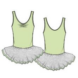 BLOCH CL1012 GIRLS TANK TUTU DRESS