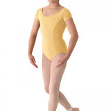 MIRELLA M515C GIRLS CAP SLEEVE LEOTARD