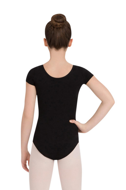 CAPEZIO CC400C GIRLS SHORT SLEEVE LEOTARD