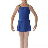 MS12CH GIRLS GEORGETTE MOCK WRAP SKIRT-MIRELLA