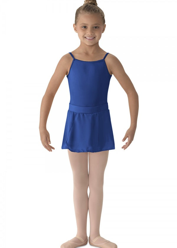 MS12CH GIRLS GEORGETTE MOCK WRAP SKIRT-MIRELLA