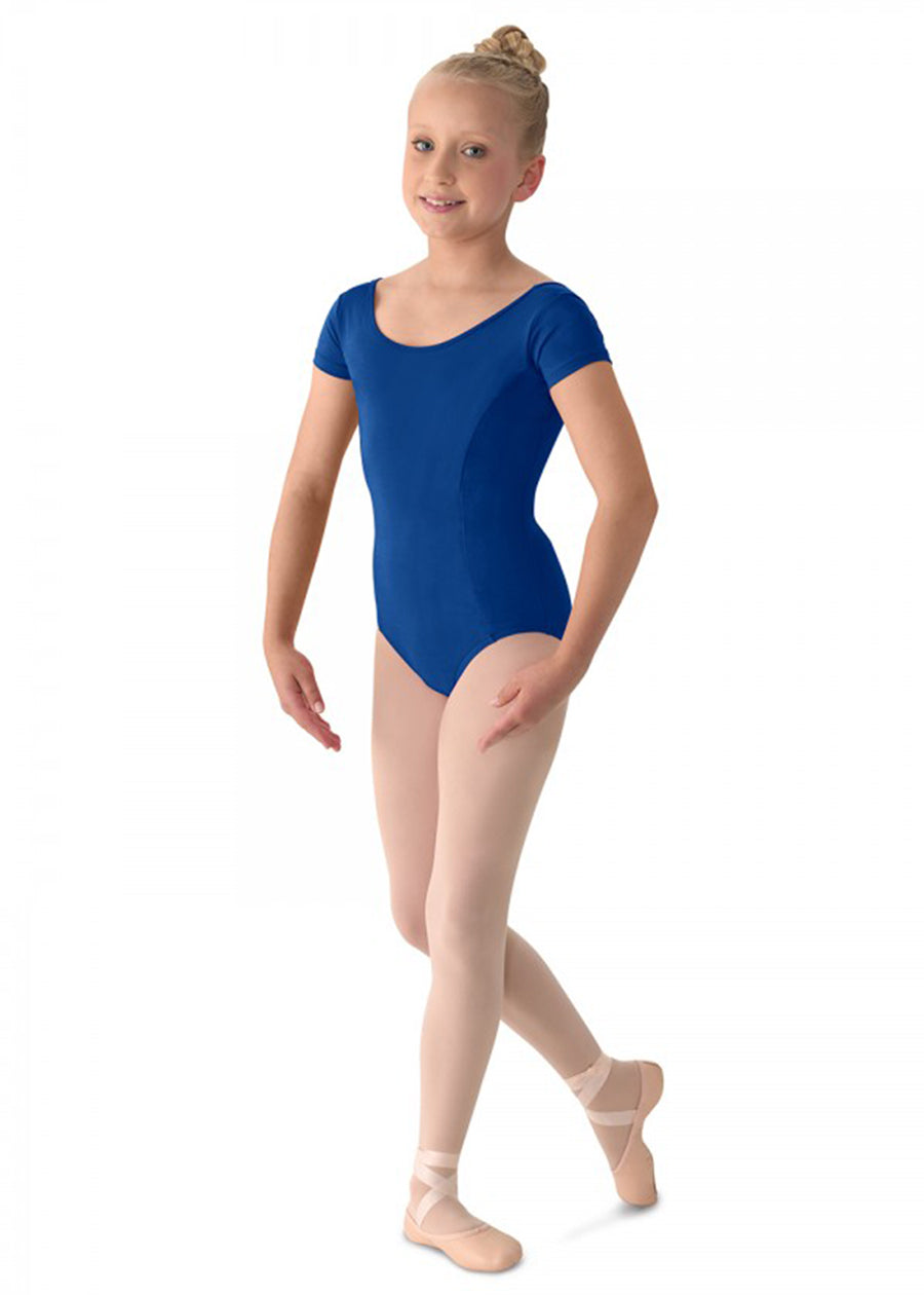 M515C GIRLS CAP SLEEVE LEOTARD-MIRELLA