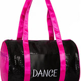BLACK SEQUINS DUFFEL-HORIZON