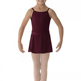 MS12CH GIRLS GEORGETTE MOCK WRAP SKIRT-MIRELLA