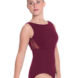 EUROTARD-41593 WOMEN SILHOUETTE MESH TANK LEOTARD